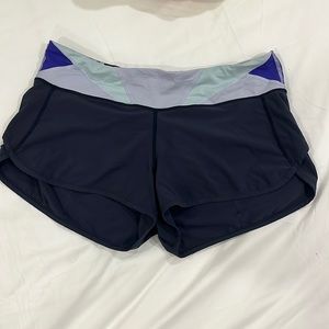 lululemon 2.5 inch speed up shorts